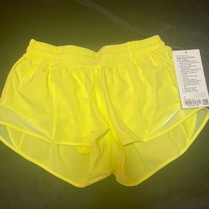 yellow lululemon hotty hots